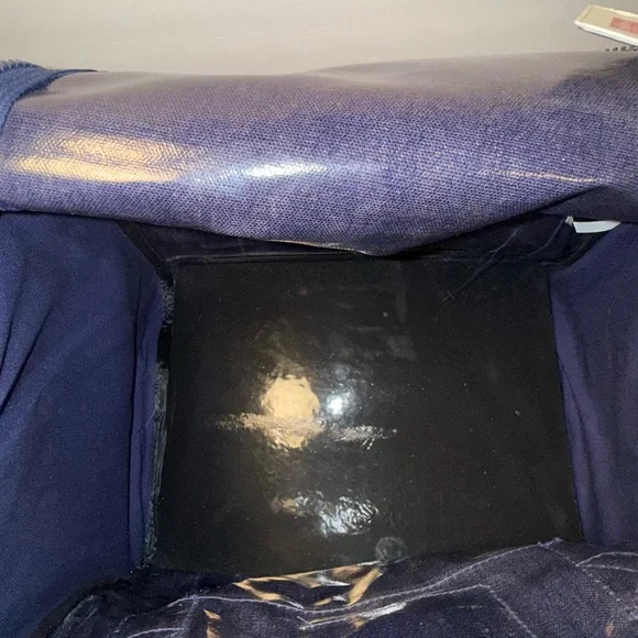 Vintage Chicago Bears Duffle Bag Navy NFL Football Starter 90s Travel Gym Sports - Picture 8 of 11